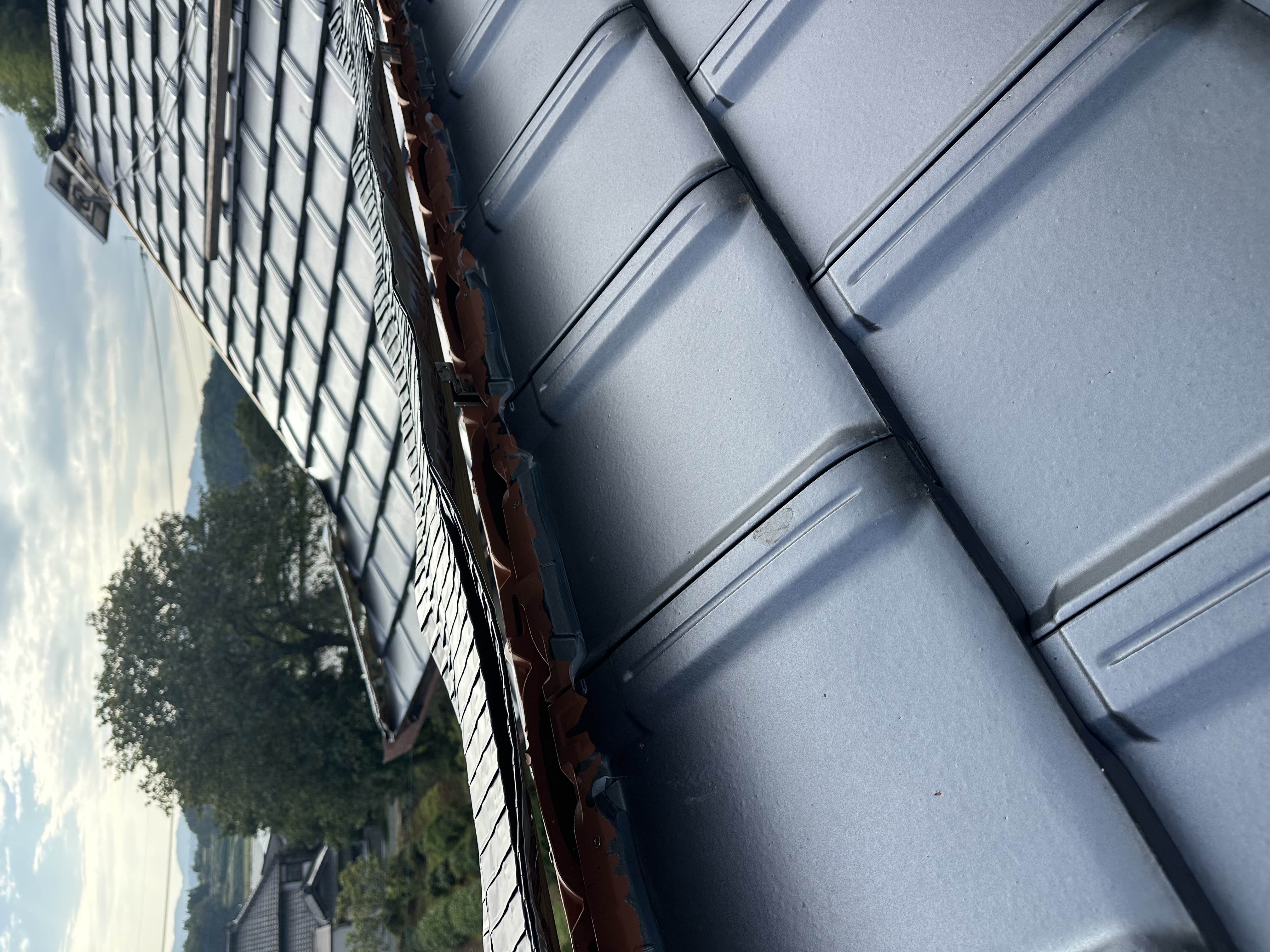 耐震棟金具施工の画像